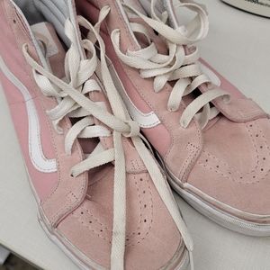 Womens Vans Old School Pink Skate Shoes